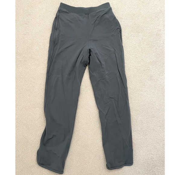Lululemon Every Moment Pant Sea Steel Green crop Jogger - Picture 2 of 3